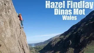 Hazel Soloing in Dinas Mot (North Wales)