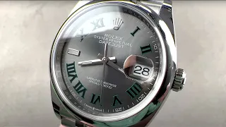 Rolex Datejust 36mm Wimbledon Dial 126200 Rolex Watch Review