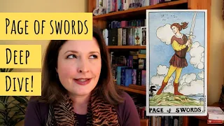 Page of Swords: Tarot Meanings Deep Dive