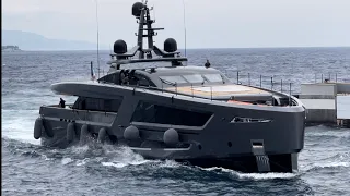 Baglietto PANAM Superyacht 31 kn. Max Speed @archiesvlogmc