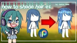 how to shade hair by kanza canz [tutorial]