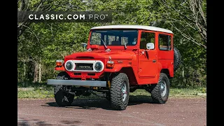 CLASSIC.COM Pro - 1978 Toyota Land Cruiser FJ40 - Walk around + Engine running