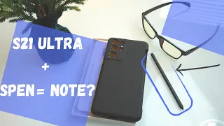 S21 Ultra | S-Pen Silicon Case Review