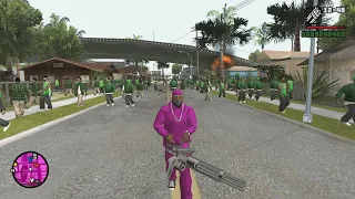 pov: cj joins the ballas in gta san andreas