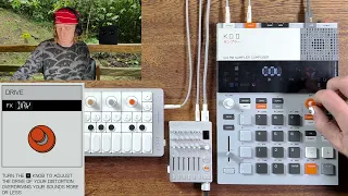 TEENAGE ENGINEERING KO II EP-133 GUIDE WALKTHRU W/ NICK HOOK- EFFECTS (FX)- (SECTION 11)