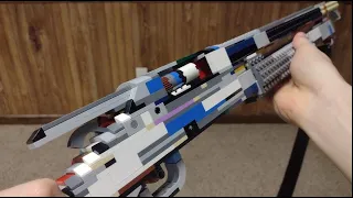 Lego Trench Shotgun with bayonet and realistic loading