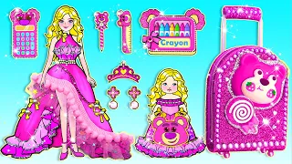 How To Make Losto School Supplies - DIY Losto Paper crafts - Barbie Story & Crafts