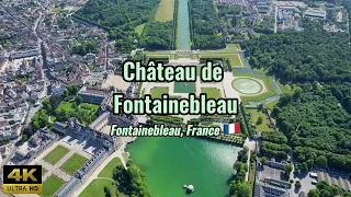 Château de Fontainebleau - France (4K drone footage)