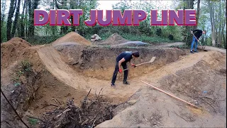 Building a Dirt Jump line part 2