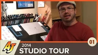 The Art of Andrew Jones: Episode 1, Art Studio Tour