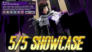 5/5 MAX TRANSCENDENCE TECHNIQUE THOUSAND YEAR BLOOD WAR AIZEN SHOWCASE!!! | BLEACH: Brave Souls