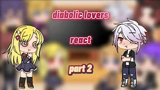 diabolik lovers react to their tiktoks(part 2)🇬🇧🇷🇺