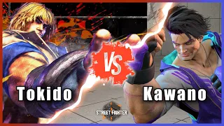 ⏱SF6 ➤ Tokido (Ken) vs Kawano (Luke) 🔥 Street Fighter 6
