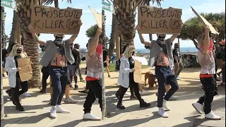 Machine Gun Kelly @ Black Lives Matter Protest Santa Monica