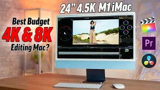 is The 24" M1 iMac Good for Video Editing? - 4K & 8K TESTED!