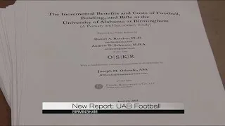 Third party report questions UAB decision to cut football, bowling, rifle teams