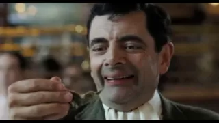 Mr. Bean at a Restaurant