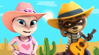 Talking Tom & Friends S5: E7 “Dude Ranch Showdown” (With English Subtitles)