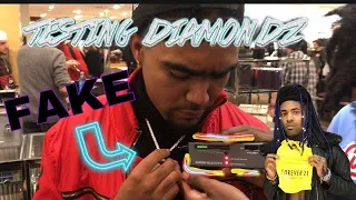 TESTING STRANGERS DIAMONDS 😂💎 //EXPOSED EDITION// || PUBLIC INTERVIEW || LENOX MALL