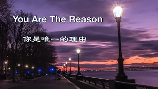 You are the reason ( Lyrics ) 你是唯一的理由 ( 中英字幕 )/ Calum Scott