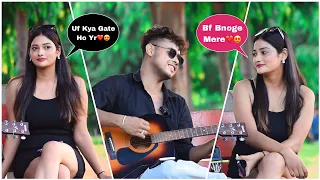 Irritating Badly Singing Prank With Twist | Love Songs Mashup | Shocking Girl Reactions😱 | Jhopdi K