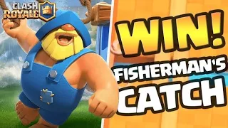 Use of FISHERMAN with ROYAL GIANT 💪🏻🔥⚔️💪🏻||win||👑👑 Complete Gameplay 🎮⚔️🔥#clashroyale #viralshort