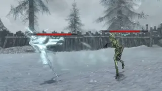 Skyrim Battles - The Pale Lady & Wispmothers vs. Spriggan, the Forgemaster, and more