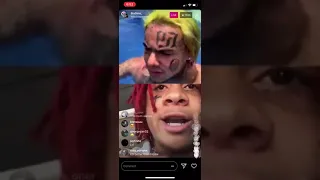 Instagram Live: 6ix9ine vs. Trippie Redd (full fight)