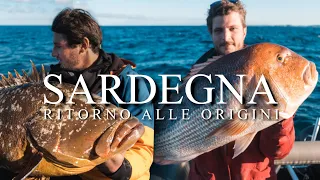 SARDEGNA - Ritorno alle Origini - traina col vivo e pesca verticale - 4K Eng Subtitles