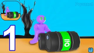 Oil Tycoon Idle 3D - Gameplay Walkthrough Part 1 Tutorial Oil Game (iOS,Android)