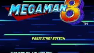 Mega Man 8 - Stage Select (Cover)