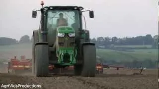 John Deere 6170R & Vaderstad Rapid 400F