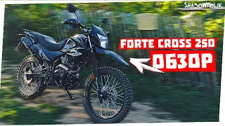 Forte Cross 250 обзор і ТЕСТ ДРАЙВ🔥 / ХАРАКТЕРИСТИКИ МОТОЦИКЛА Форте крос 250 #forte #ukraine #bike