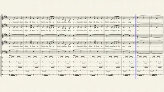 I Saw Three Ships | Pentatonix [Full Sheet Music/Transcription]