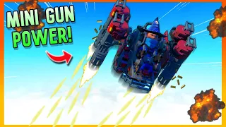 I Made A 'MINGUN' POWERED JETPACK! | Trailmakers