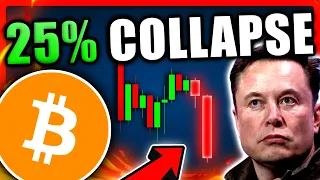 HORRIBLE: 25% Bitcoin Collapse Looks Very Bad! - Bitcoin Price Prediction Today