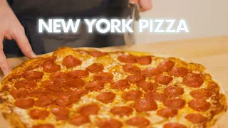 New York style pizza at home (that's actually good)