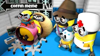 WHAT'S INSIDE MINION PREGNANT MOM FAMILY in MINECRAFT Scary Minion vs Minions Gameplay Movie traps