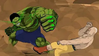 Hulk vs Saitama