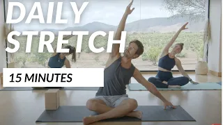 15 Min. Full Body Stretch | Daily Routine for Flexibility