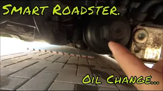 Smart Roadster Oil change