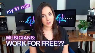 Should I Work For Free? | My #1 Rule For Musicians On Working For Free