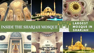 Inside the Sharjah Mosque | largest Mosque in Sharjah | Weekend Vlog | Heena ki Duniya