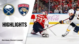 NHL Highlights | Sabres @ Panthers 11/24/19
