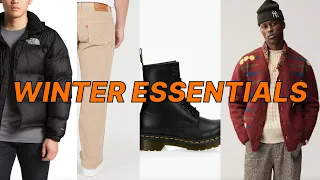 MEN'S WINTER ESSENTIALS FOR 2022 | MENS FASHION