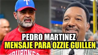 POLEMICA!!! PEDRO MARTINEZ LE MANDA MENSAJE A OZZIE GUILLE POR SERIE DEL CARIBE