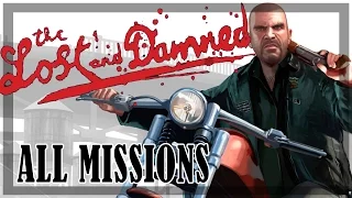 GTA 4: The Lost and Damned - All Missions | Full game