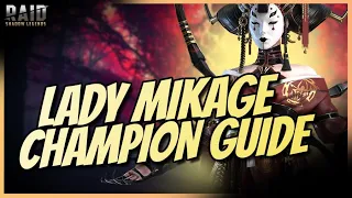 Raid: Shadow Legends | Lady Mikage Champion Guide | Top Tier Champ Hydra Arena Doomtower Dungeons