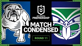 NRL 2023 | Canterbury-Bankstown Bulldogs v New Zealand Warriors | Condensed Match, Round 11