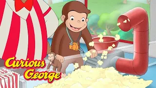 George learns to make popcorn 🍿 Curious George 🐵 Kids Cartoon 🐵 Kids Movies